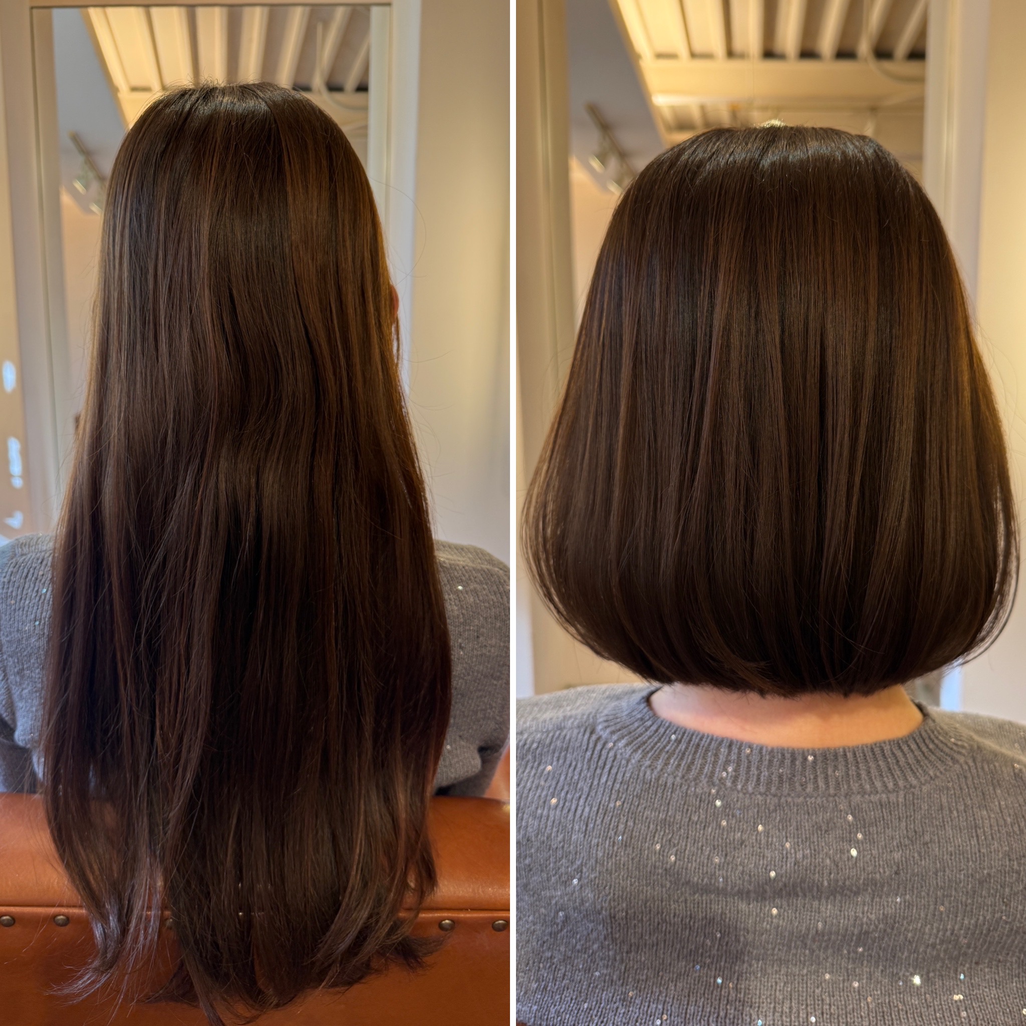 出産後にバッサリスタイルチェンジ